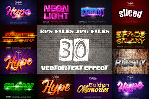 3d editable text effect bundle, a Plug-in Add-On by yokbisayok