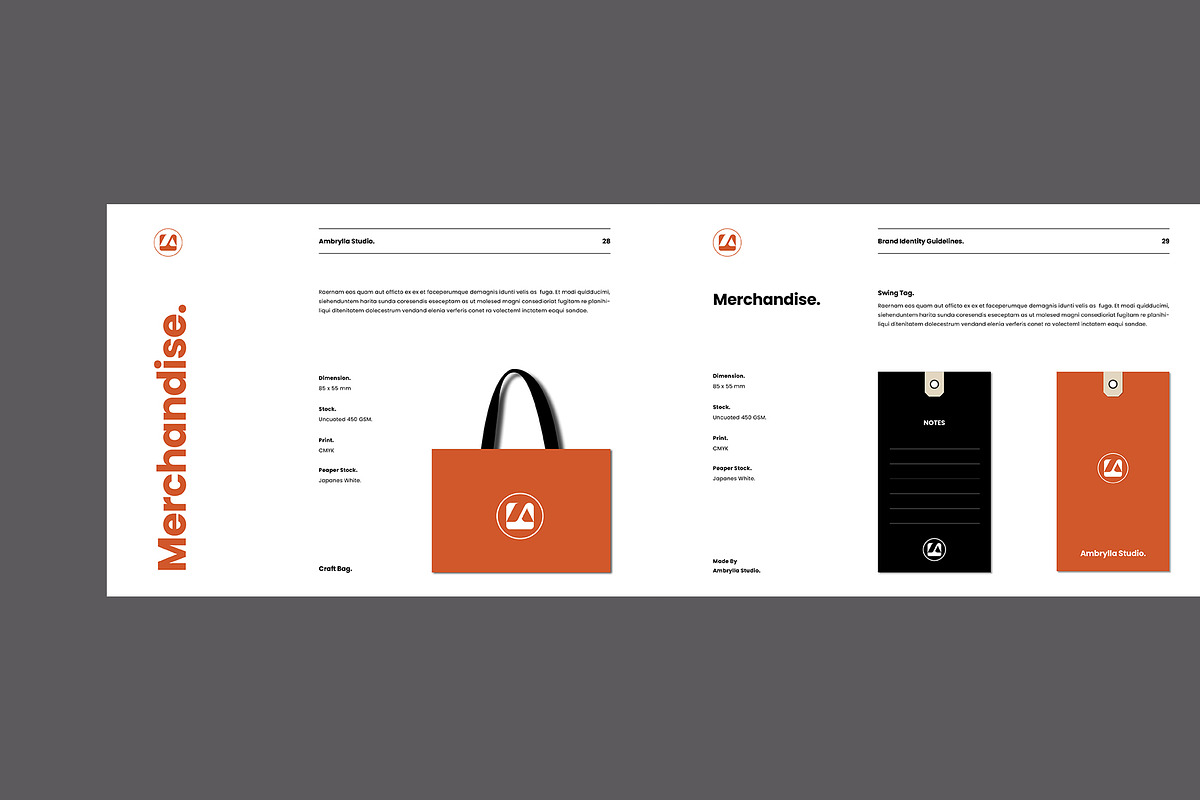 Brand Guidelines | Canva, a Brochure Template by Occy Design (Photo 5 of 9)