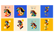 2026 Year of the horse., an Animal Illustration by MoleskoStudio (Thumbnail 13 of 13)
