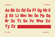 Gravix Bold Modern Sans Serif Font, a Sans Serif Font by Rasio Studio (Thumbnail 2 of 9)