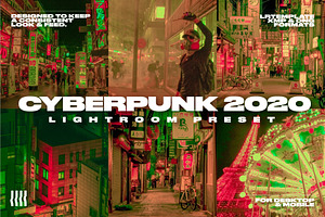 CYBERPUNK 2024 FILM LIGHTROOM PRESET