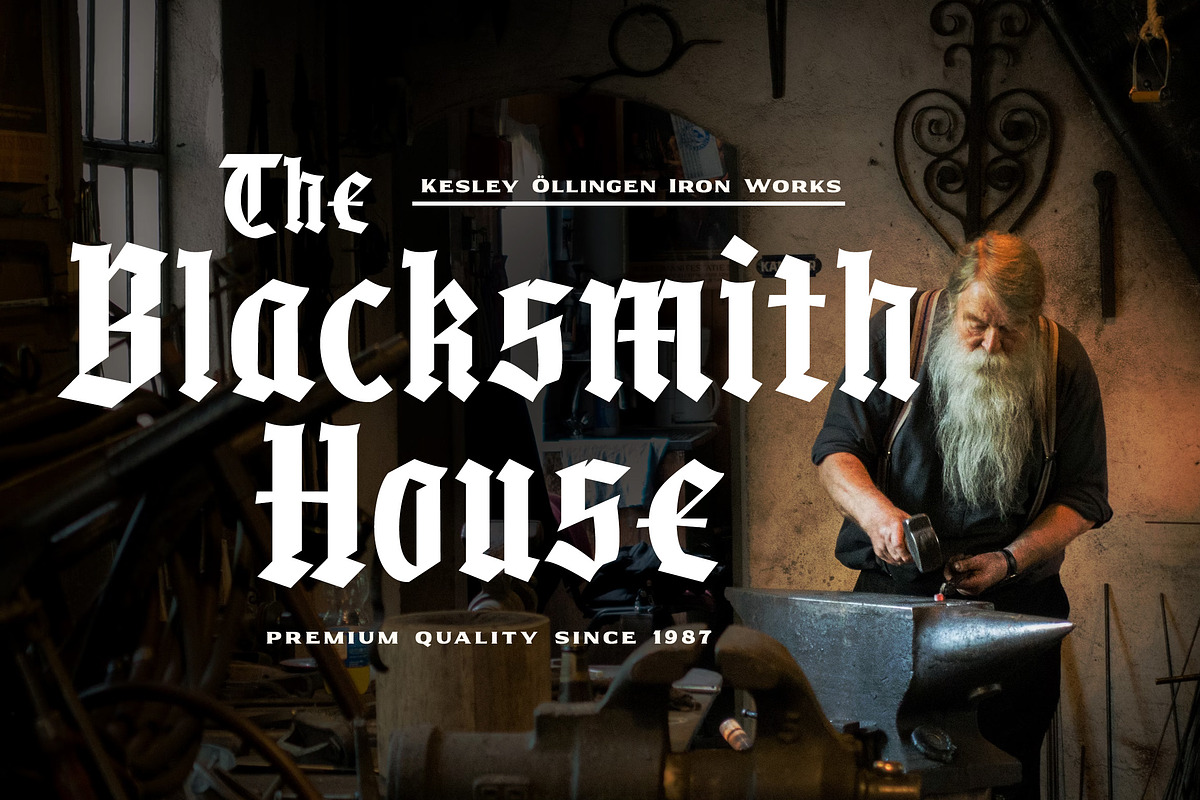 Wintress Blackletter, a Blackletter Font by Angin Studio (Photo 8 of 13)