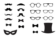 Party Accessorize-moustache,glasses, an Illustration by Design Shop (Thumbnail 3 of 4)