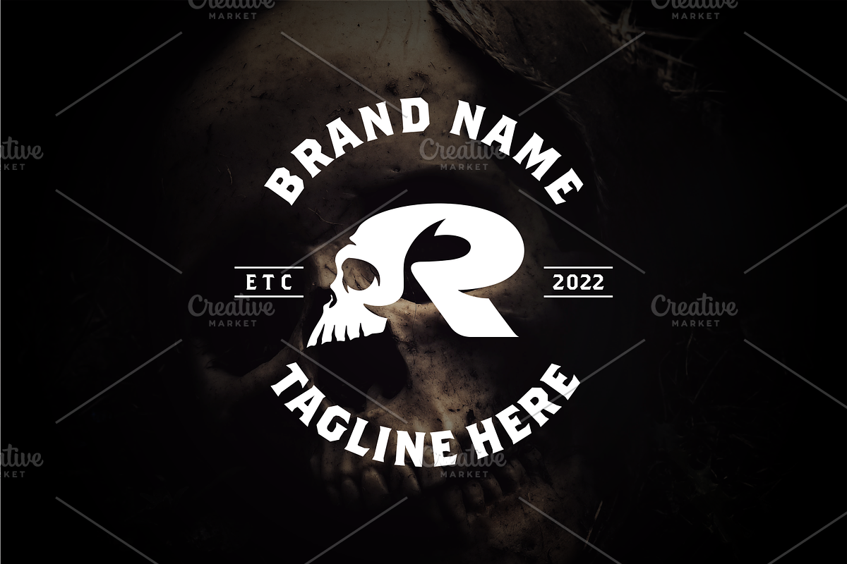 Reaper R Letters Logo, a Branding & Logo Template by VectorCrow