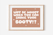 Simply Thick - Bubble Playful Font, a Sans Serif Font by ariodsgn (Thumbnail 8 of 9)