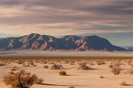 Desert landscape photograph, a Nature Photo by ComfortQ