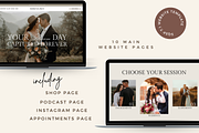 Squarespace 7.1 Template Serena Rey, a Squarespace Template by thrivedigitally (Thumbnail 7 of 9)