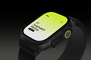 Smartwatch Mockup Pack, a Wearable Device Mockup by Neermana (Thumbnail 2 of 12)