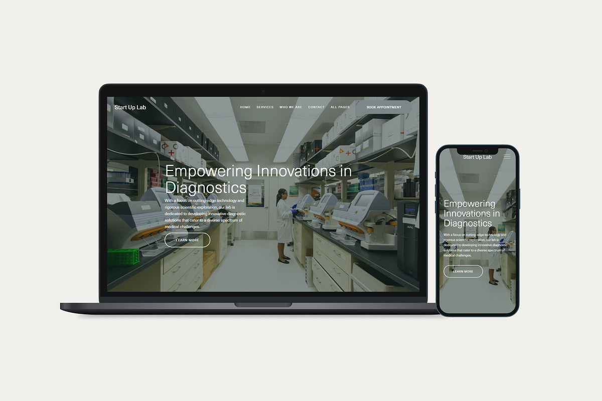 Startup Lab - Squarespace 7.1 Template preview 4