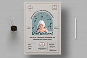 Baby Shower Invitations Template, a Stationery Template by MightyDesign (Thumbnail 1 of 8)
