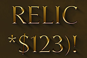Luxury Old Gold Text Effect, a Layer Style Add-On by studiogstock (Thumbnail 2 of 2)