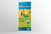 School Education Roll-Up Banner Sign, a Flyer Template by ideaz_sabbir (Thumbnail 3 of 9)