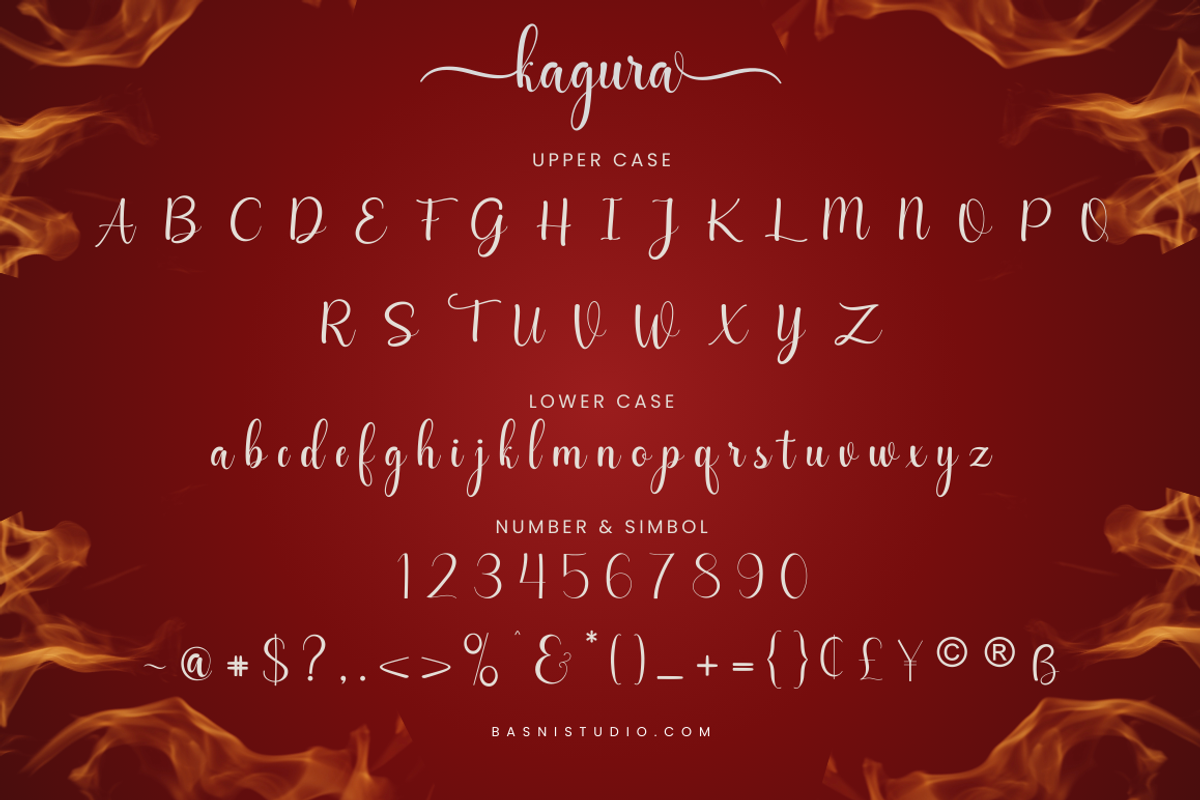 Kagura Modern Calligraphy, a Script Font by Basnistudio (Photo 10 of 13)