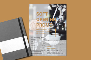 Soft Opening Promo Flyer