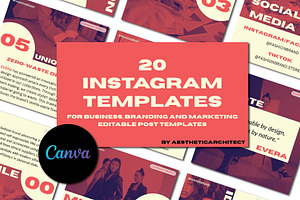 Business Instagram Templates - Canva