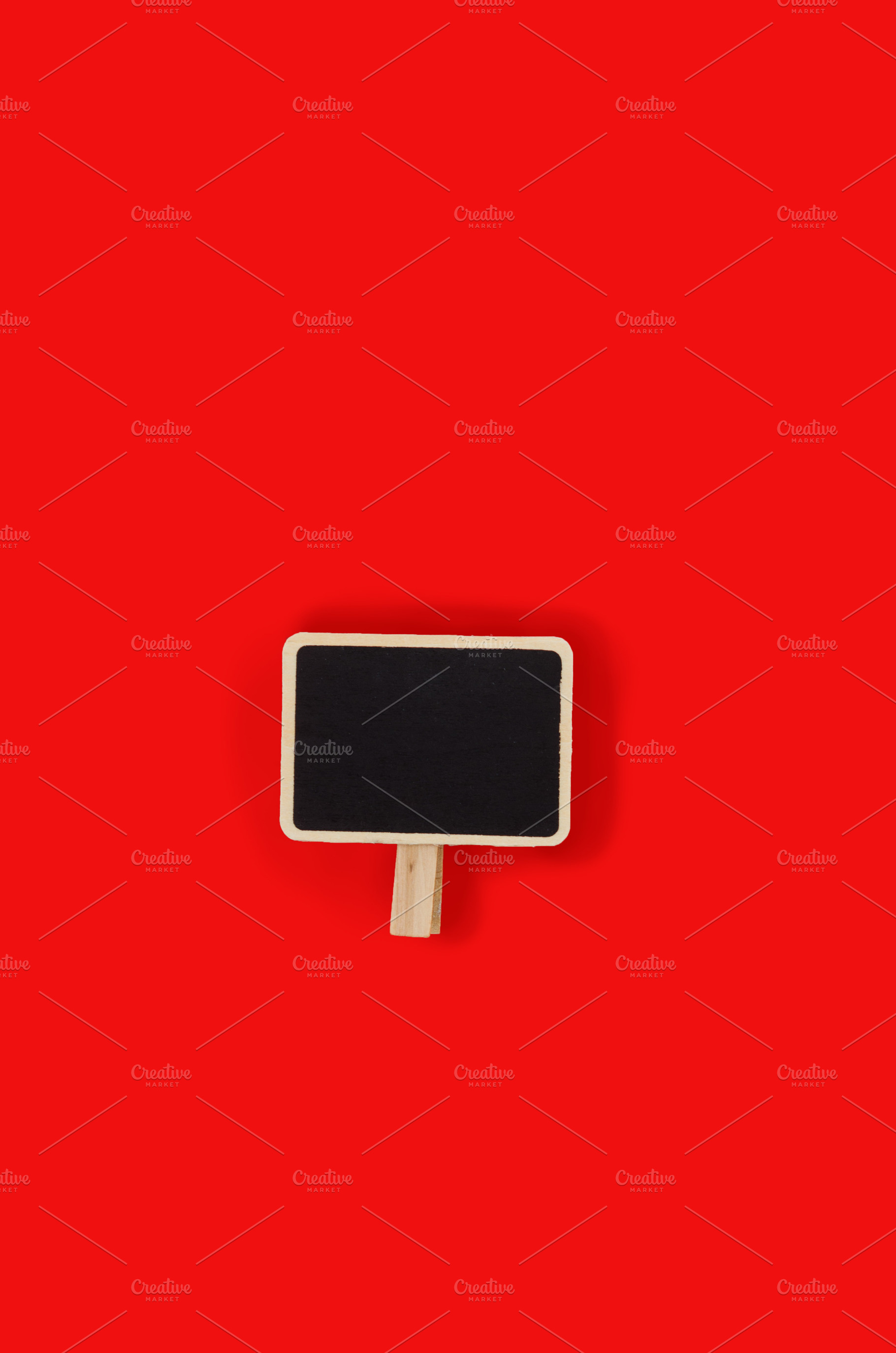 mini blackboard for text with chalk, a Background Photo by vimart