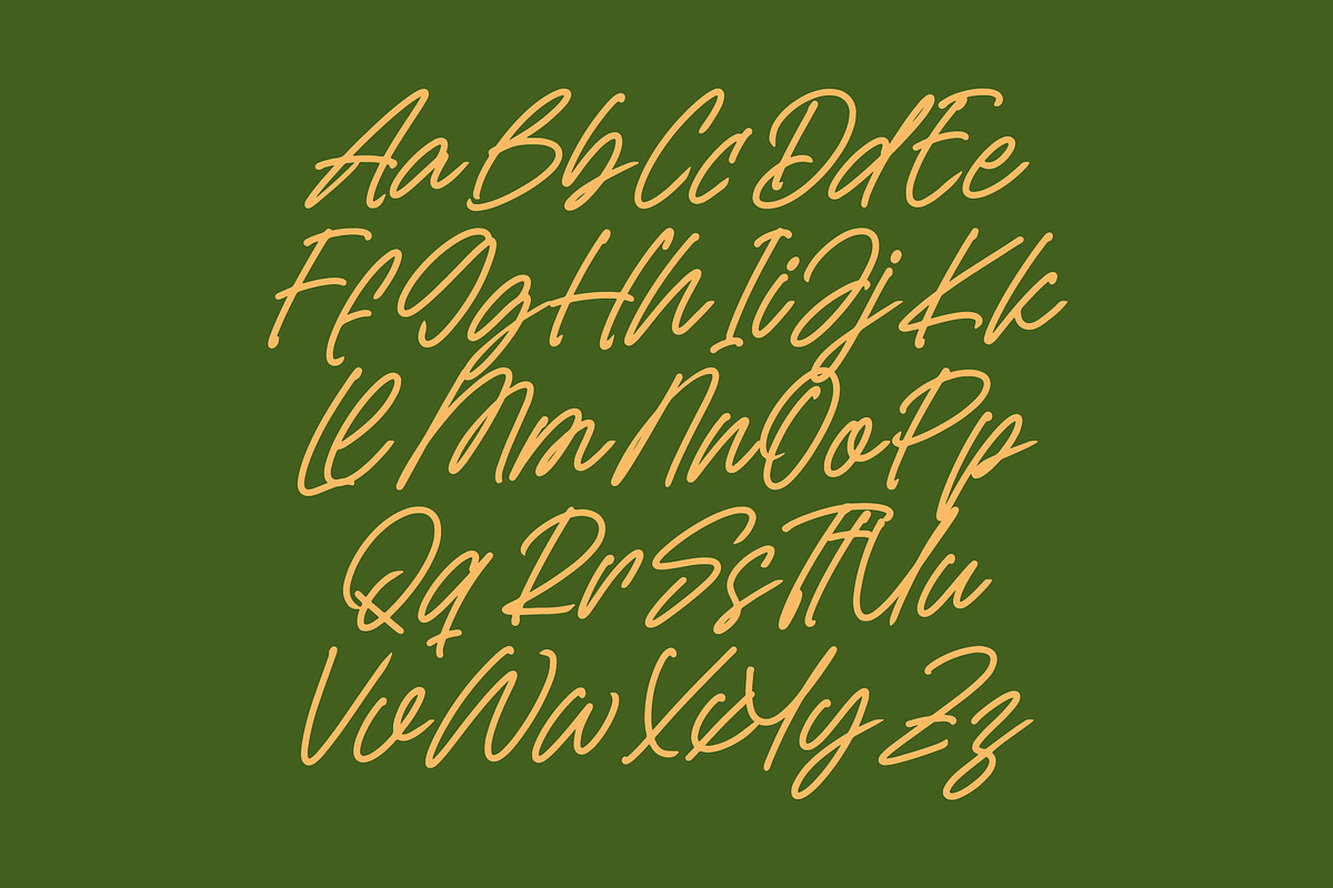Sejatty Gartena Aesthetic Font, a Script Font by Letterena Studios Script (Photo 8 of 15)