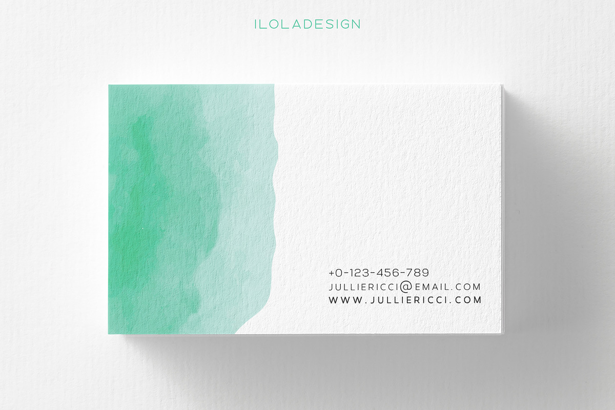 2 Colours~Photographer Business Card, a Business Card Template by iloladesign (Photo 4 of 4)