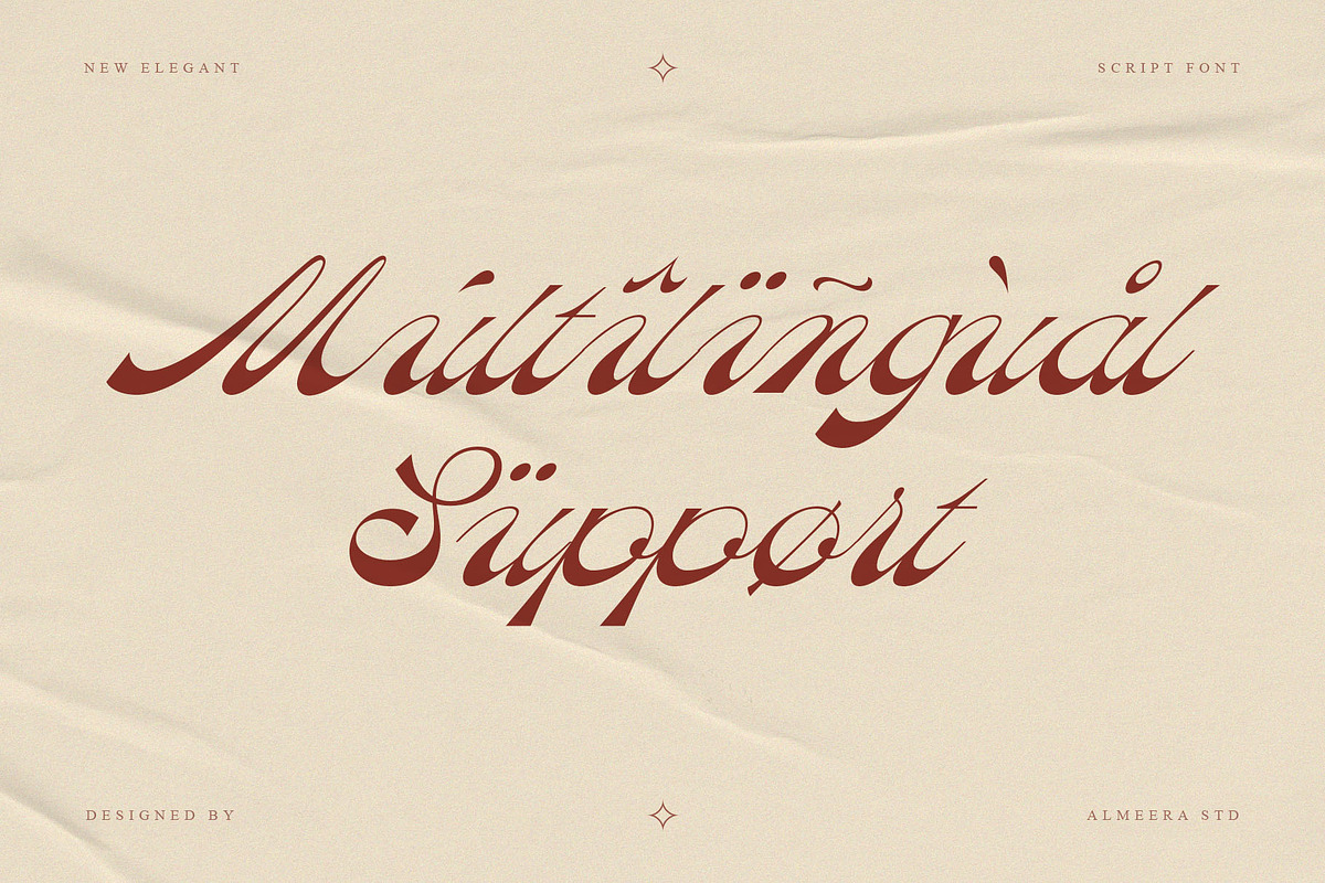 Mollies - Elegant Script Font, a Script Font by Almeera Std (Photo 9 of 10)