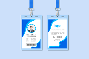 Corporate ID Card Design Template