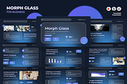 Morph Glass for Business PowerPoint, a Presentation Template by QR Design Studio (Thumbnail 1 of 3)