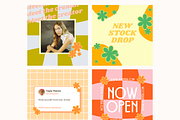 Holy Funk Instagram POST Templates, a Social Media Template by Hell Yeah Designs (Thumbnail 3 of 6)
