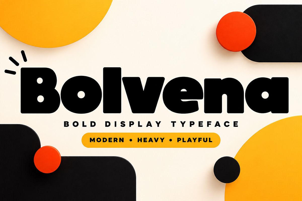 Bolvena, a Slab Serif Font by Wow Magic (Photo 1 of 4)