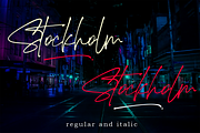 Stockholm, a Script Font by AMINMARIO (Thumbnail 14 of 18)