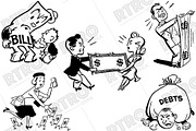 RTRO Money & Debt 1, an Illustration by RTRO Stock (Thumbnail 5 of 5)