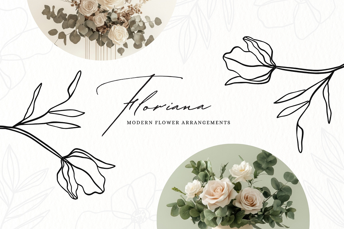 Elegant Botanicals | 100% Hand drawn, a Decorative Illustration by Olia (Photo 14 of 14)
