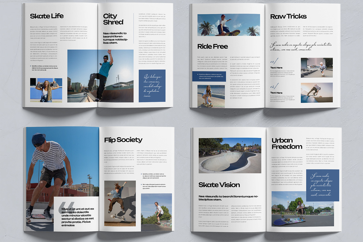 Sports Magazine Template, a Print Template by MightyDesign (Photo 3 of 6)