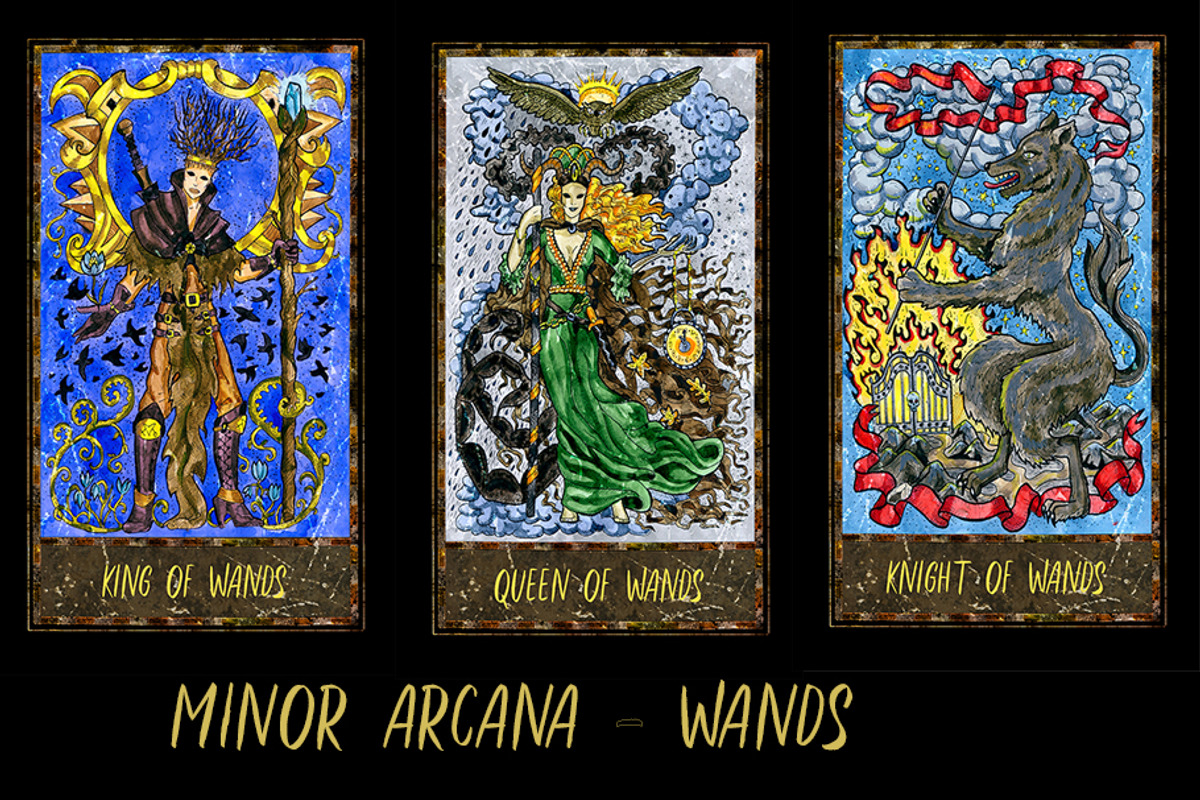Magic Gate Tarot Deck colorful, a Decorative Illustration by Samiramay (Photo 24 of 27)