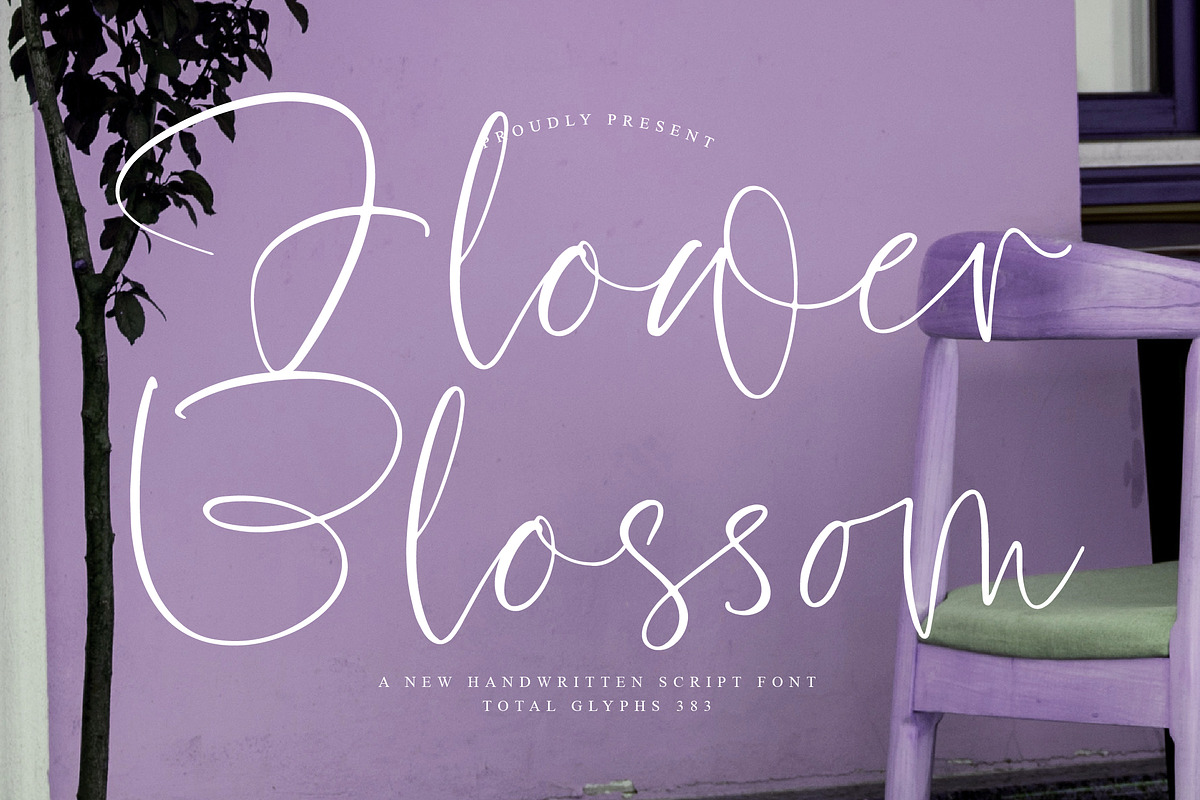 Flower Blossom, a Script Font by operatype.co (Photo 1 of 15)
