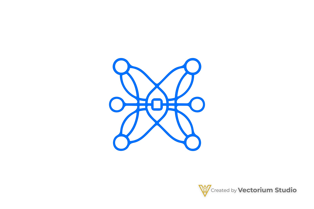 Abstract Network Connection Logo, a Branding & Logo Template by Vectorium Studio (Photo 5 of 16)