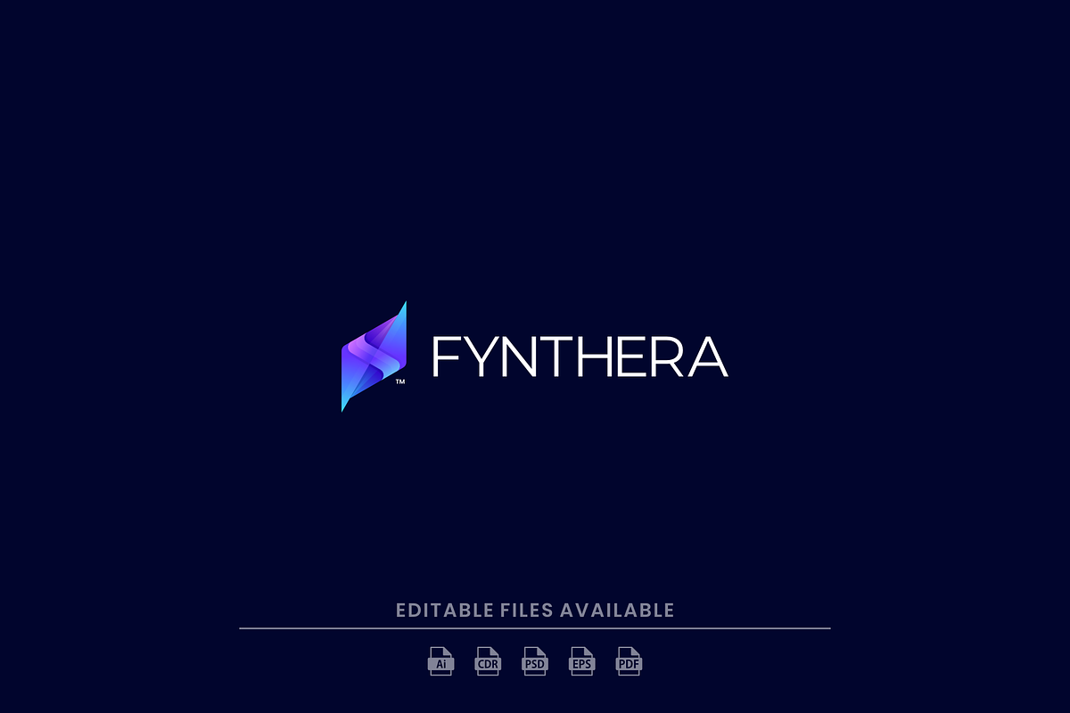 Gradient Modern Symbol Logo Design, a Branding & Logo Template by Artnivora.Std (Photo 1 of 2)
