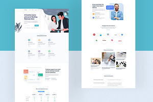 Digital Agency Web Landing Page