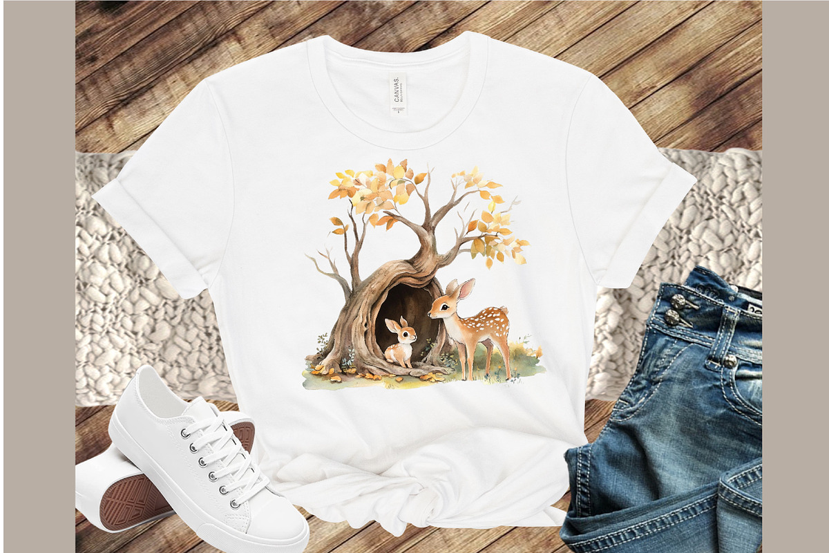 Woodland Forest Animals Friends Clip, an Illustration by Sublimation Artist (Photo 4 of 6)