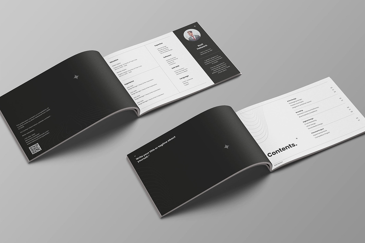 Graphic Design Portofolio - Tropo, a Brochure Template by fakhroo (Photo 3 of 9)