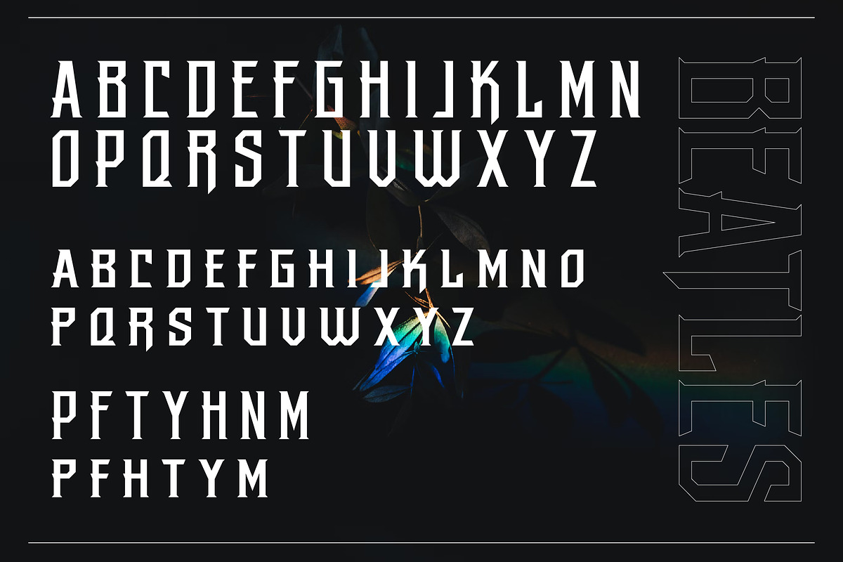 Beatles Stylish Display Font, a Sans Serif Font by Storytype Studio (Photo 12 of 15)