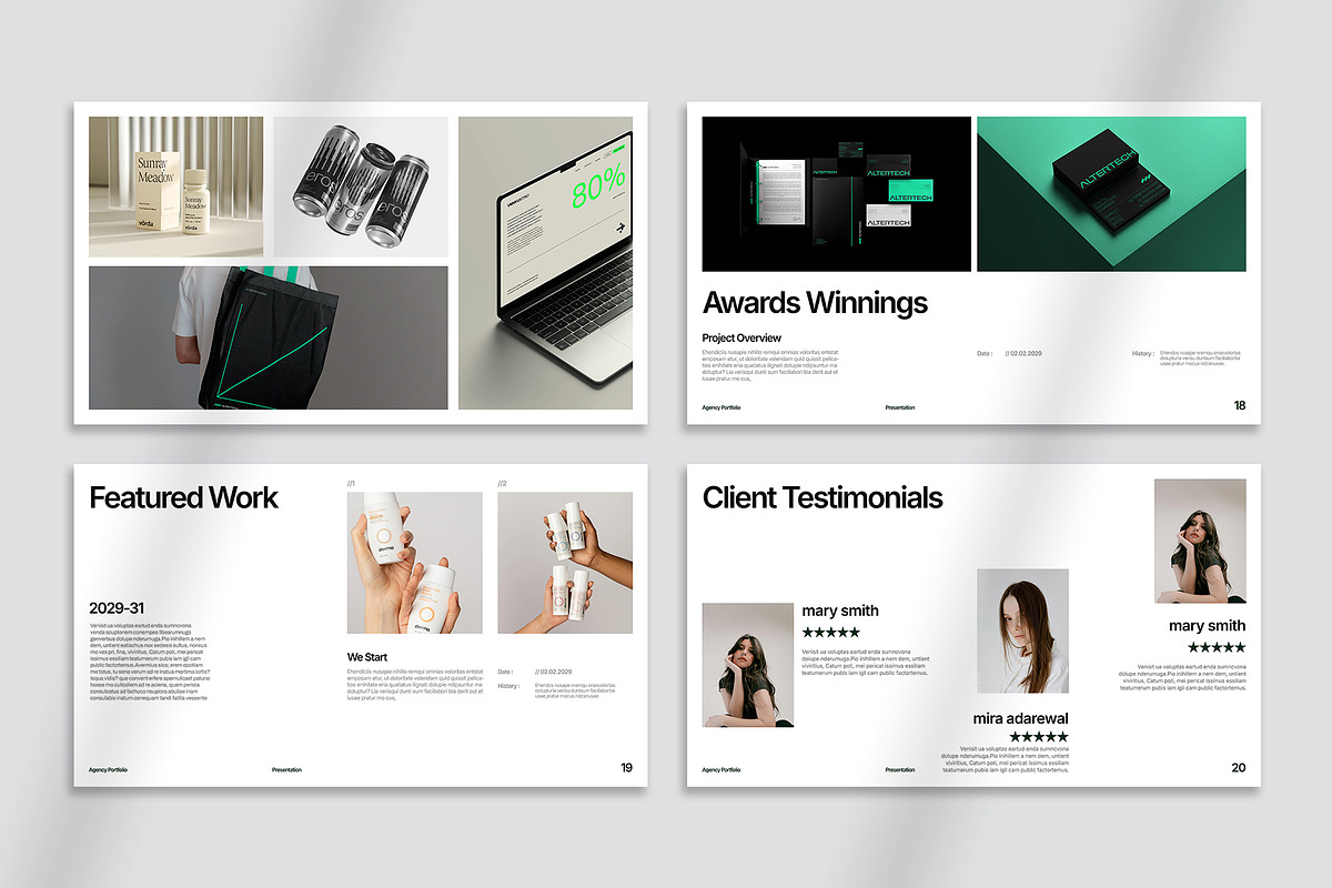 Agency Portfolio Presentation, a Presentation Template by Oriofix (Photo 9 of 10)