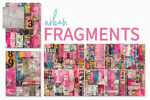 Urban Fragments, a Decorative Illustration by rileyBgraphics