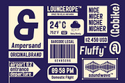 VT Yanice - Display Semi Condensed, a Sans Serif Font by ViactionType (Thumbnail 14 of 15)
