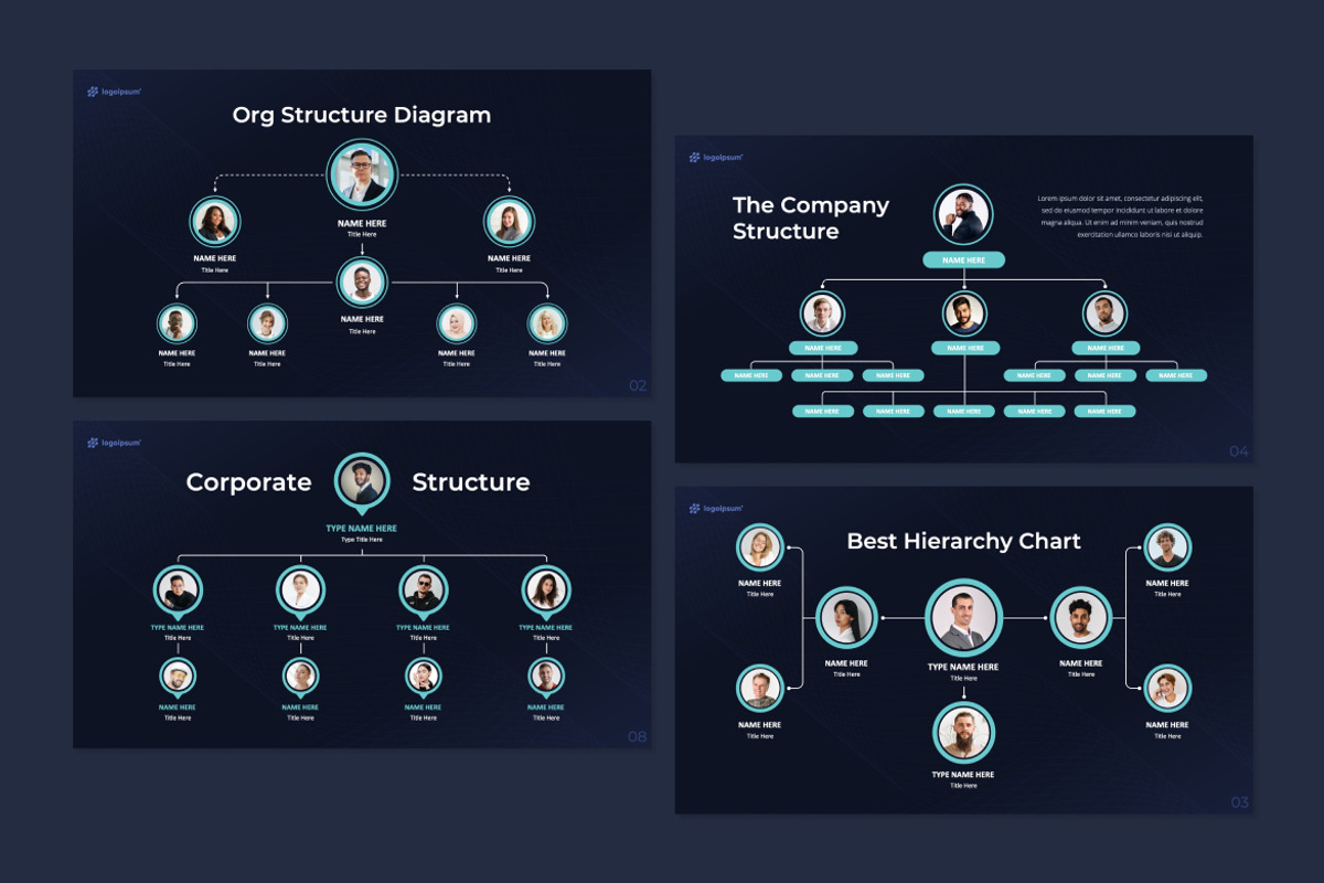 Organizational Chart Presentation, a Presentation Template by Antstheme (Photo 2 of 2)