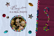 Rhinestone Christmas Tree and Frames, an Object Graphic by Anzhelika (Thumbnail 4 of 9)