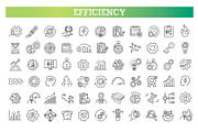 Productivity and efficiency line, a Finance Illustration by Tettygreen (Thumbnail 1 of 3)