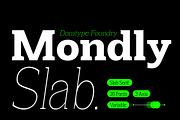 Mondly - Slab Serif, a Font by Dora Typefoundry (Thumbnail 1 of 12)