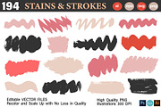 Vector Stains & Strokes Atelier +SVG, an Object Graphic by Katrinelly (Thumbnail 8 of 15)
