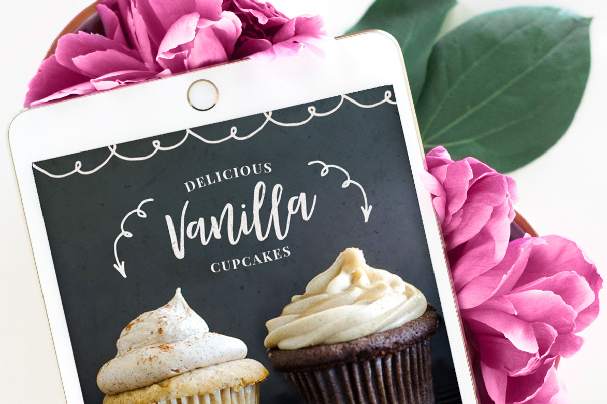 Mademoiselle LOGO KIT + Extras!, a Script Font by Pink Coffie (Photo 10 of 15)