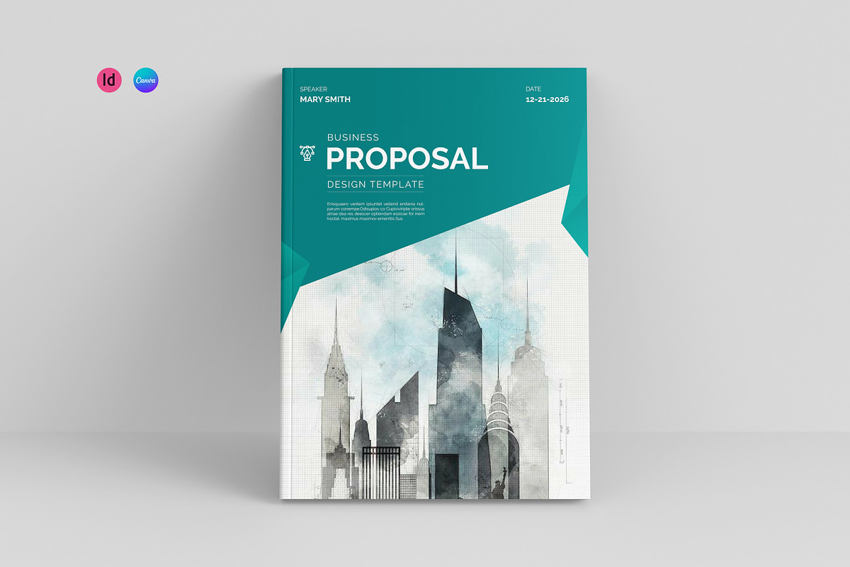 Business Proposal Template I Canva, a Brochure Template by PixWork (Photo 3 of 13)