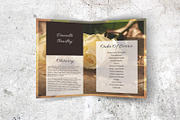 Funeral Program Vintage Yellow Roses, a Brochure Template by Final Tribute (Thumbnail 3 of 5)